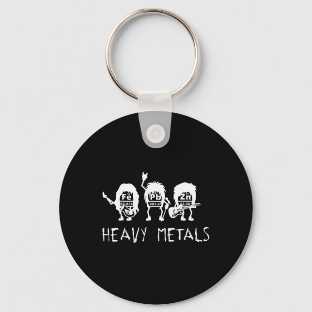 Future Chemist Science Day Chemistry Jokes Microsc Key Ring (Front)