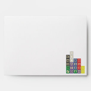 Future Chemist's Blocks Envelopes