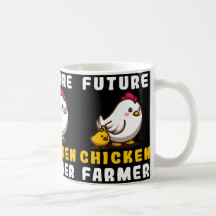Future Chicken Farmer Chicken Whisperer Ranch Owne Coffee Mug
