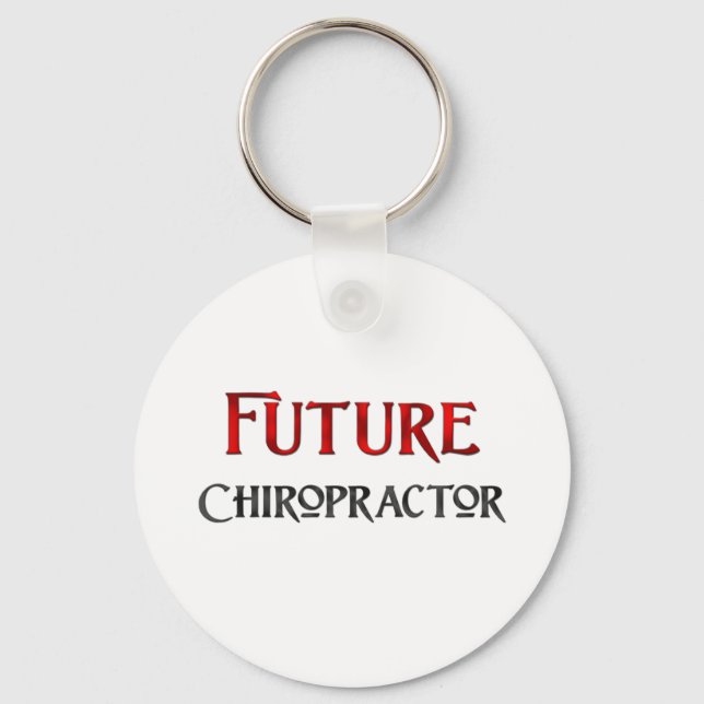 Future Chiropractor Key Ring (Front)