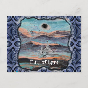 Future City of Light Postcard