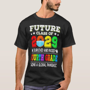 Future Class Of 2028 2029 Back To School Face Mask T-Shirt