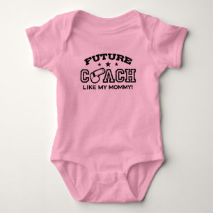 Future Coach Like My Mummy Baby T-Shirt Bodysuit
