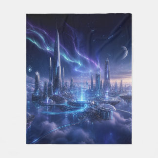 🌌 Future Comfort Fleece Blanket