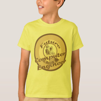 Future Computer Engineer Kids Occupation T-shirt