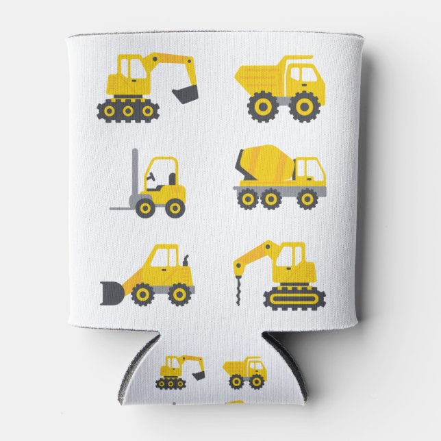 Future Construction Excavator operator Vehicles Can Cooler (Front)