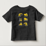 Future Construction Excavator operator Vehicles Toddler T-Shirt<br><div class="desc">Future Construction Excavator operator Vehicles</div>