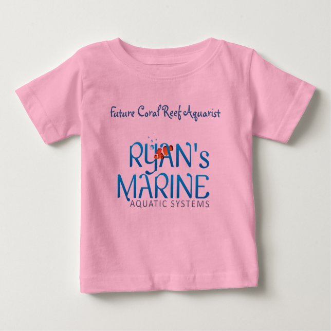 Future Coral Reef Aquarist Baby T-Shirt (Front)