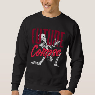 Future Corpse Dark Gothic Skeleton Sweatshirt