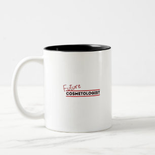 Future Cosmetologist Two-Tone Coffee Mug