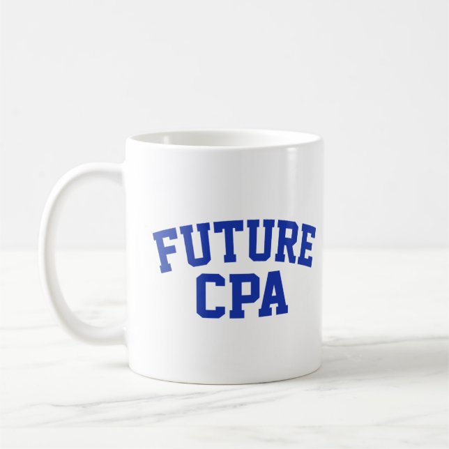 Future CPA Future Accountant Coffee Mug (Left)
