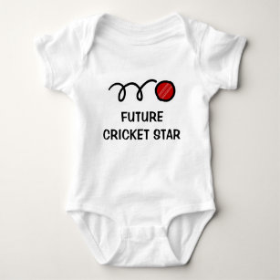 Future cricket player | Cute baby clothing Baby Bodysuit
