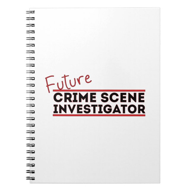 Future Crime Scene Investigator Notebook (Front)