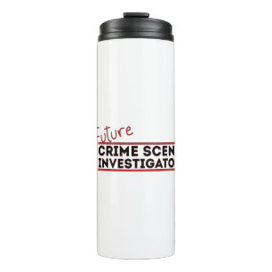 Future Crime Scene Investigator Thermal Tumbler
