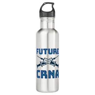 Future CRNA Nurse Anaesthetist 710 Ml Water Bottle