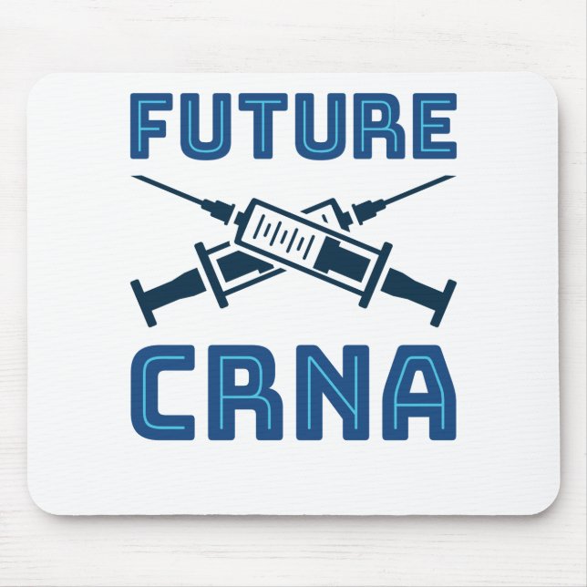 Future CRNA Nurse Anesthetist Mouse Pad (Front)
