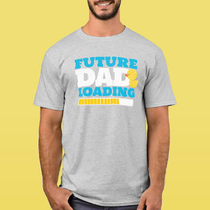 Future Dad Loading Rubber Duck T-Shirt