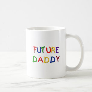 Future Daddy Primary Colours Tshirts and Gifts Coffee Mug