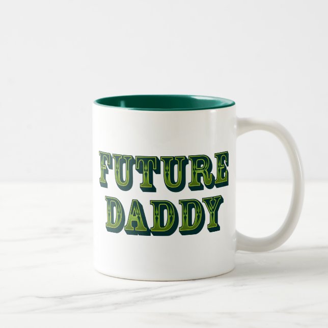 Future Daddy Two-Tone Coffee Mug (Right)