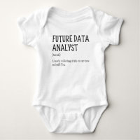 Future Data Analyst Funny Data Baby Saying