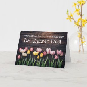 Future Daughter in Law to Be Happy Mothers Day Card