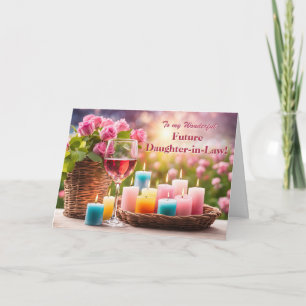 Future Daughter in Law to Be Happy Mothers Day Holiday Card
