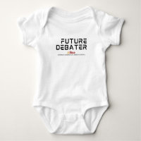 Future Debater Baby bodysuit