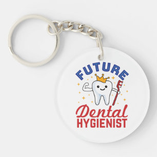Future Dental Hygienist RDH Key Ring