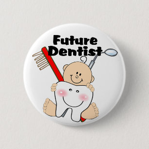 Future Dentist 6 Cm Round Badge
