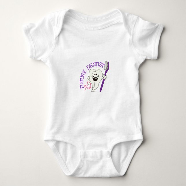 Future Dentist Baby Bodysuit (Front)