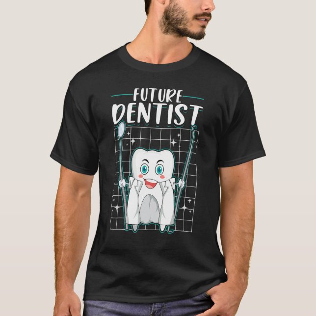 Future Dentist Dentistry Dental Student Kids T-Shirt (Front)