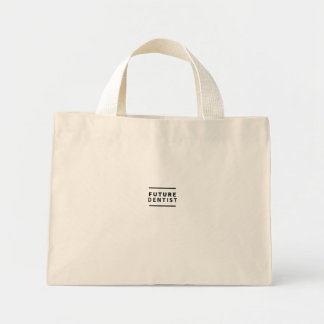 Future dentist mini tote bag