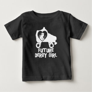 Future Derby Girl, Roller Skating design for Kids Baby T-Shirt