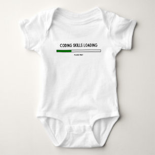 Future Developer: Coding Skills Loading Funny Baby Bodysuit