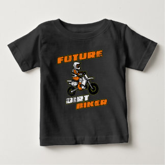 Future Dirt Biker Funny Motocross Gift for Kids Baby T-Shirt