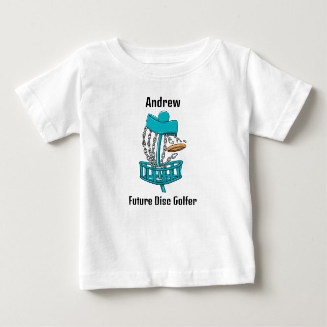 Future Disc Golfer Baby T-Shirt (Front)