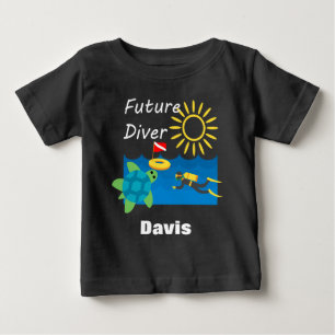 Future Diver Design - Baby Fine Jersey T-Shirt