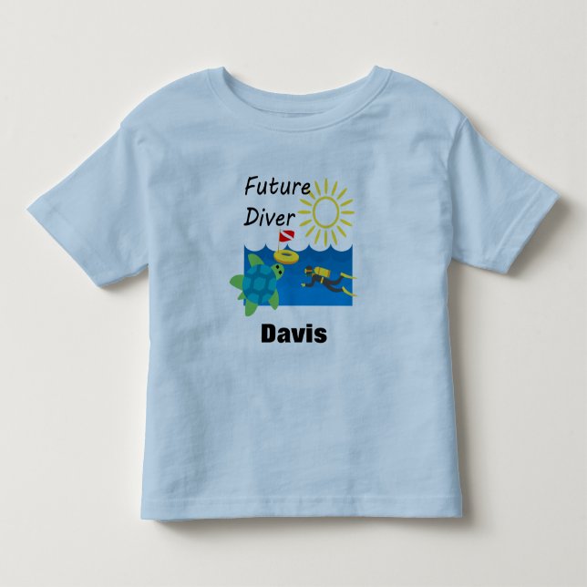 Future Diver Design - Kids' Basic T-Shirt (Front)