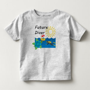Future Diver Design -Toddler Fine Jersey T-Shirt