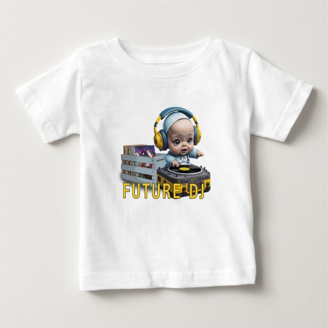 Future Dj  Baby T-Shirt (Front)