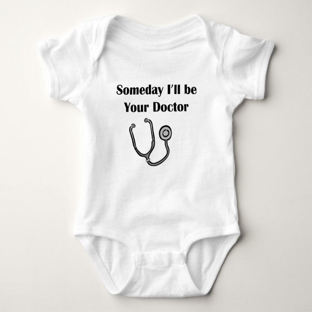 Future Doctor Baby Bodysuit (Front)