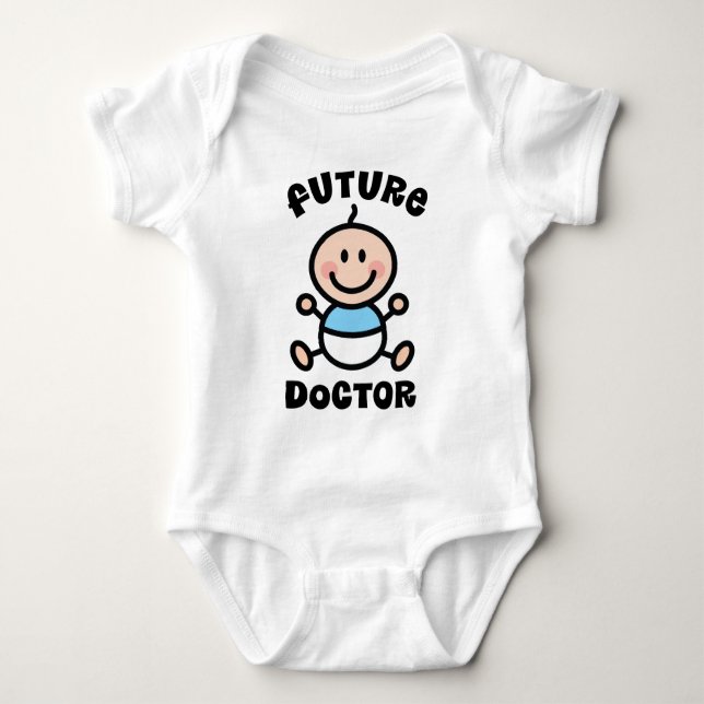 Future Doctor Baby Gift Baby Bodysuit (Front)