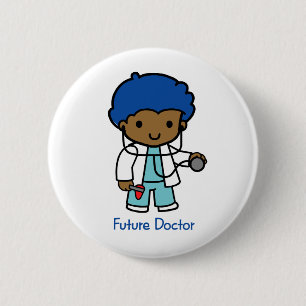 Future Doctor - Boy 6 Cm Round Badge