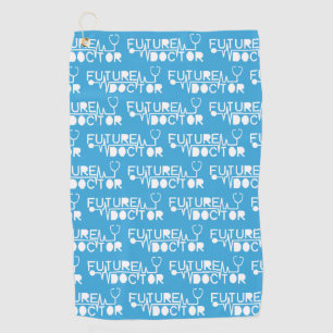Future doctor medecine Stethoscope Mug Golf Towel