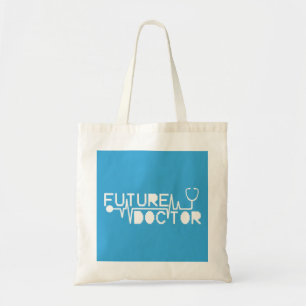 Future doctor medicine Stethoscope Tote Bag