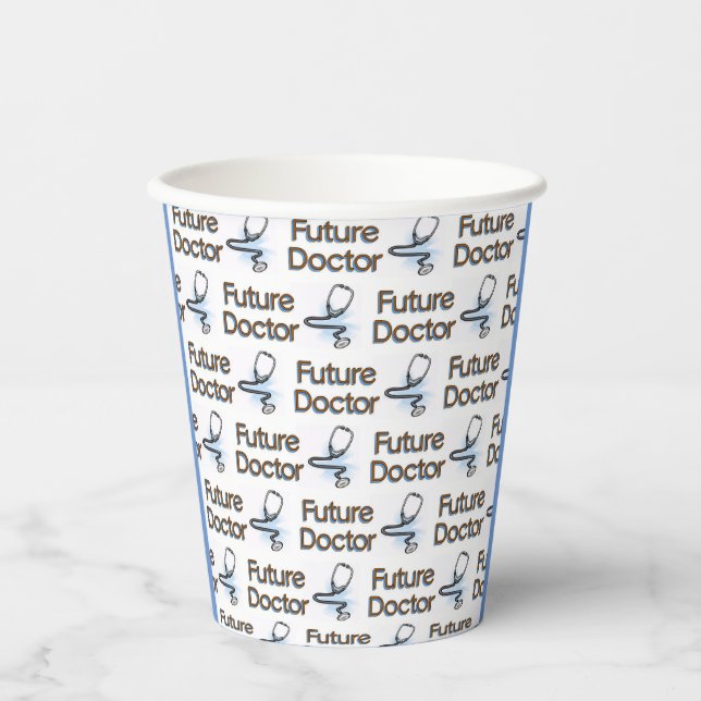 Future Doctor  Paper Cups (Front)