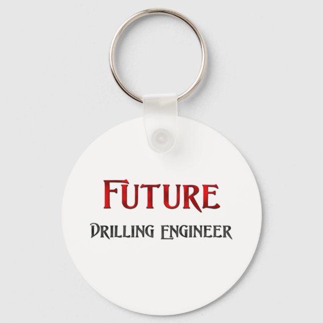 Future Drilling Engineer Key Ring (Front)