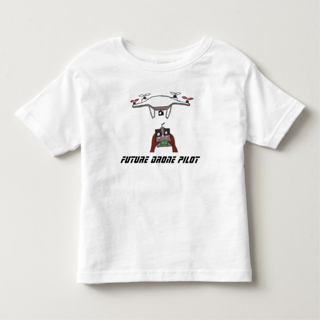 Future drone pilot toddler t-shirt (Front)