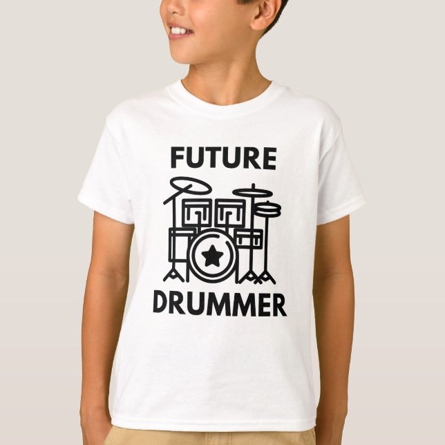 Future Drummer T-Shirt (Front)