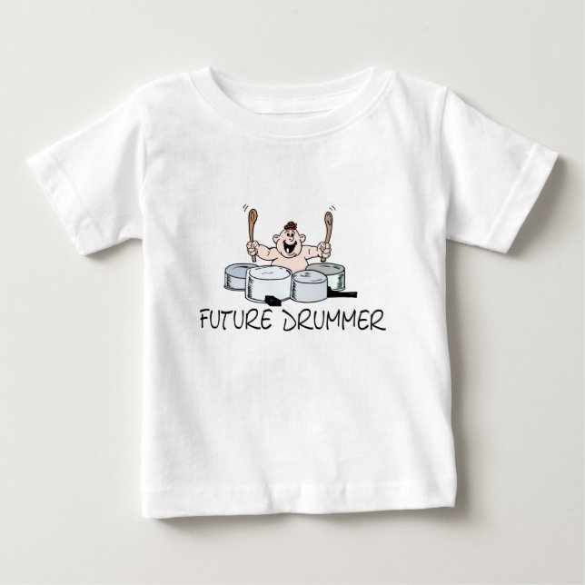 Future Drummer T-shirts and Gifts. (Front)